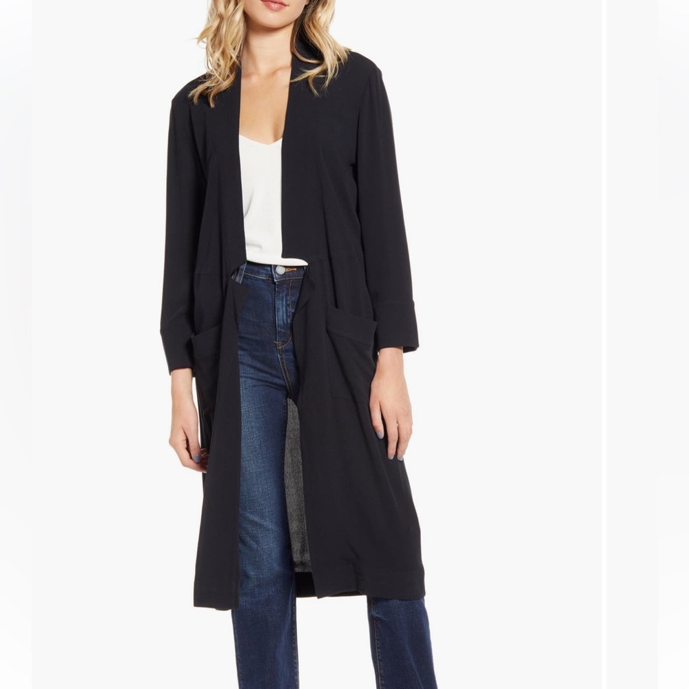 Chelsea28 Notch Detail Duster